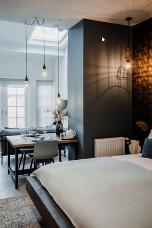 Double Room ('t Licht) | In-room safe, free WiFi, bed sheets - De Zilte Melis (Meliskerke)