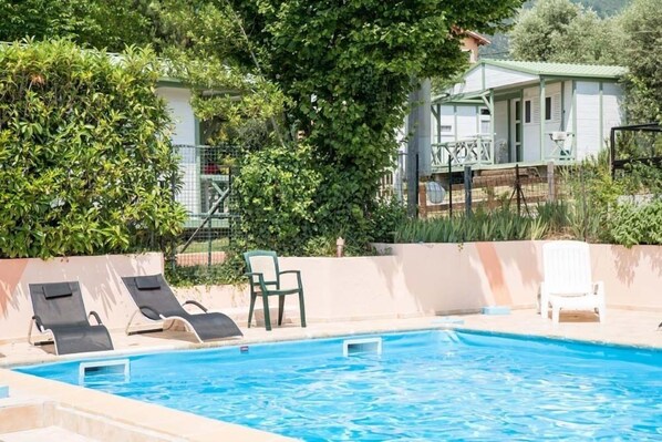 Seasonal outdoor pool