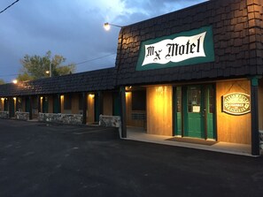 Fachada de la propiedad