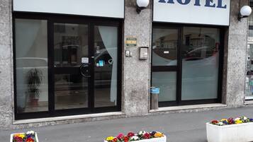 Fassade der Unterkunft