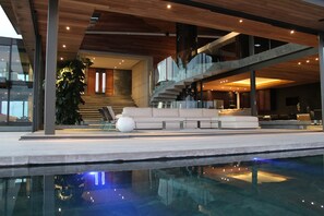 Front of property - evening/night - Compass Property Solutions (Knysna)
