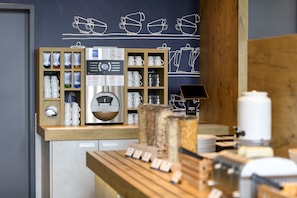 Daily buffet breakfast (EUR 11 per person)