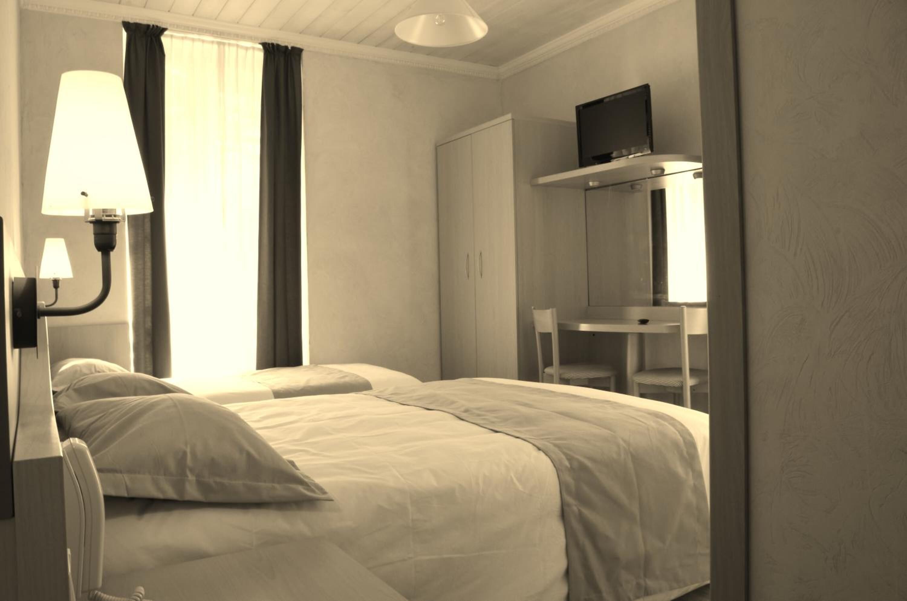 individually decorated, individually furnished, blackout curtains