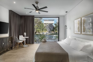 Deluxe-Studio, 1 Schlafzimmer, mit Bad | Ausblick vom Zimmer