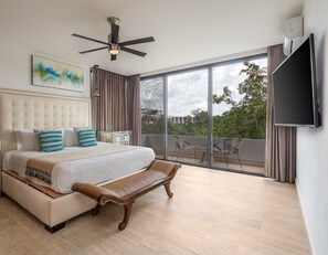 Panorámás penthouse, terasz | Egyedi dekoráció, egyedi berendezés, ingyenes wifi és ágynemű