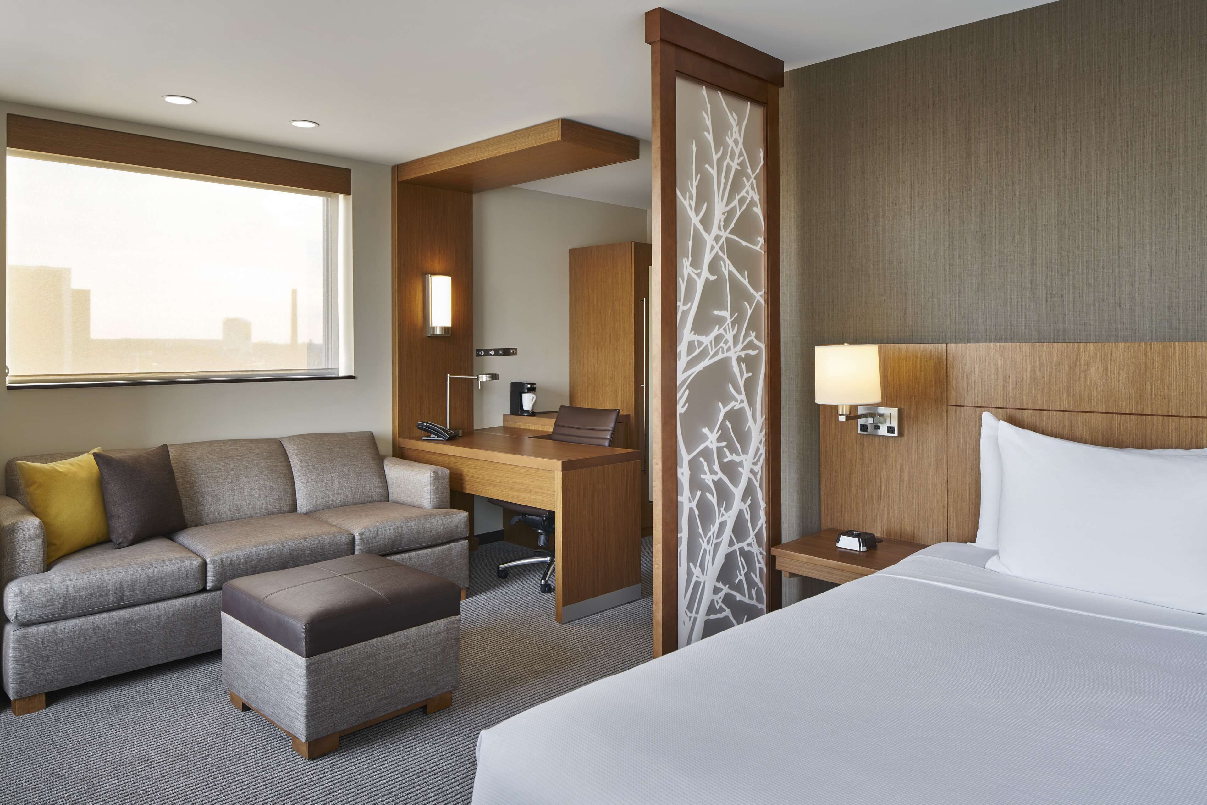 In-room safe, desk, laptop workspace, blackout drapes