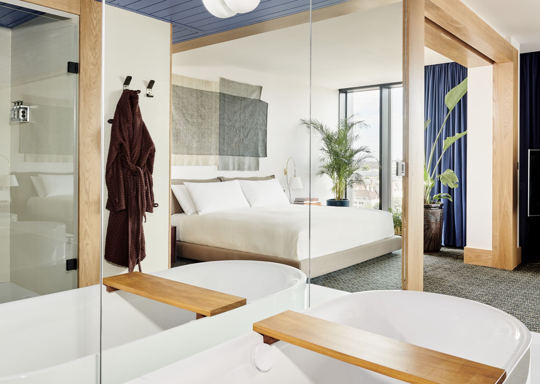 샤워 시설, 무료 세면용품, 헤어드라이어, 목욕가운