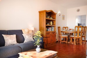 Fernseher, Kamin