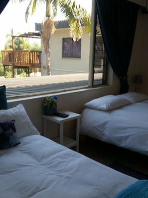 Habitación de lujo doble | Ropa de cama de alta calidad, wifi gratis, ropa de cama