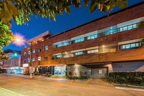 Front of property – evening/night