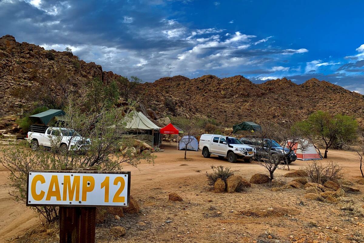 Mountain Campsite 6 | Mountain view