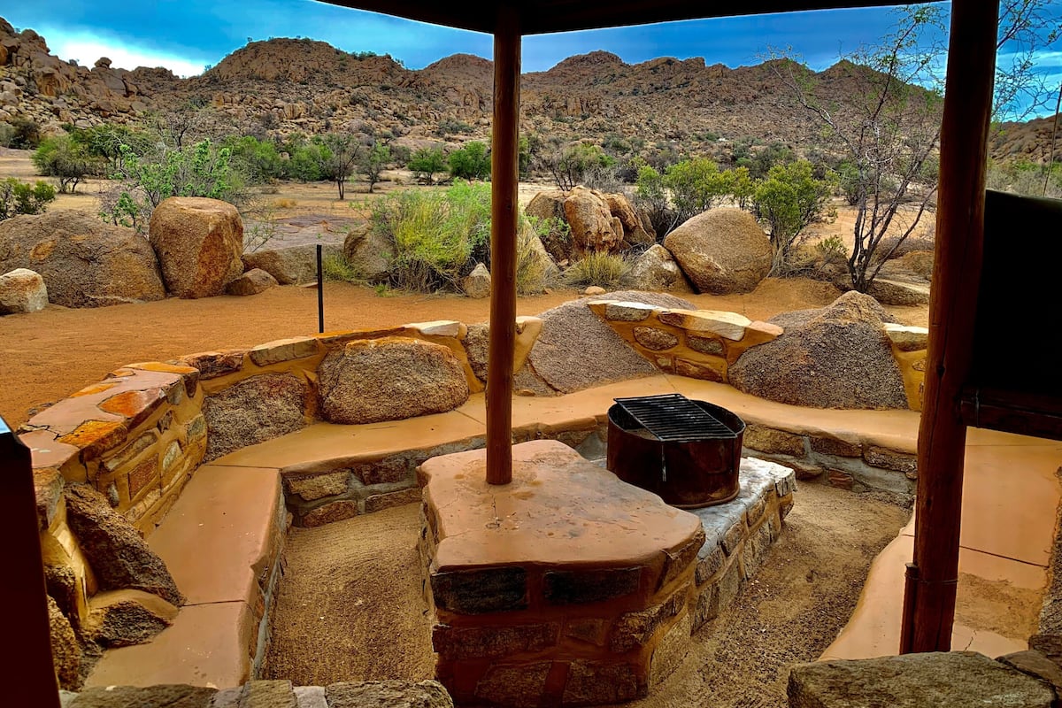 Mountain Campsite 12 | Balcony view