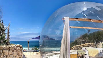Premium Tent, 1 Queen Bed, Ocean View | Minibar, individually decorated, individually furnished, free WiFi