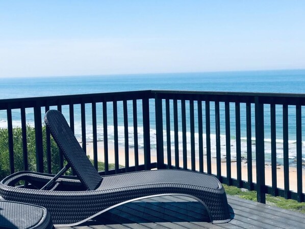 Executive Double Room, 1 King Bed, Ocean View | Terrace/patio