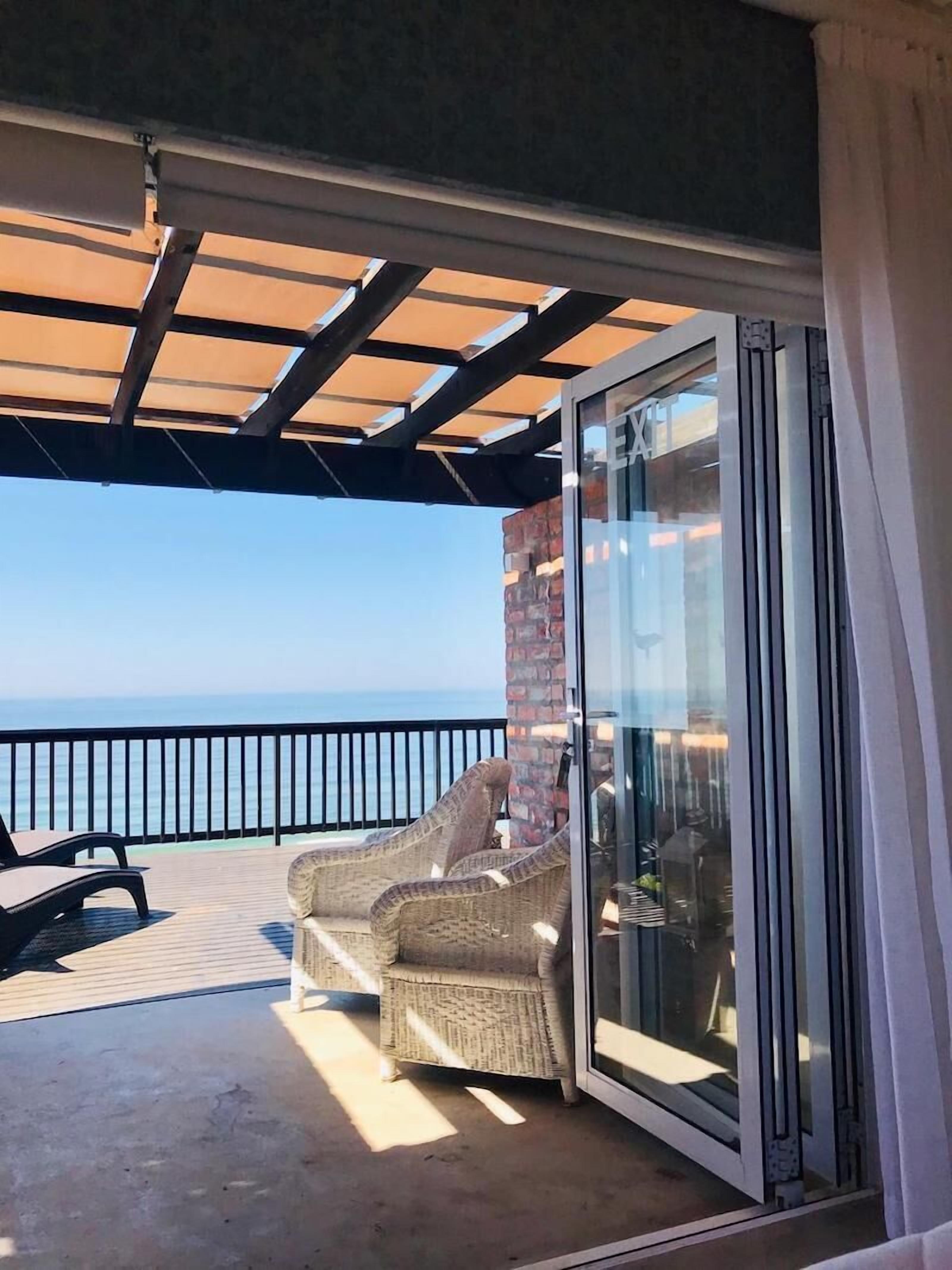 Luxe tweepersoonskamer, 1 kingsize bed, uitzicht op zee | Terras