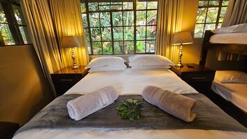 Comfort Quadruple Room, Multiple Beds, Non Smoking, Garden View