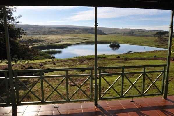 Vistas al campo desde el alojamiento