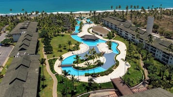 Family Apartment, Pool View | Pool | 3 outdoor pools, a heated pool