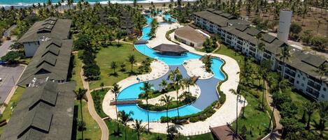 Family Apartment, Pool View | Pool | 3 outdoor pools, a heated pool