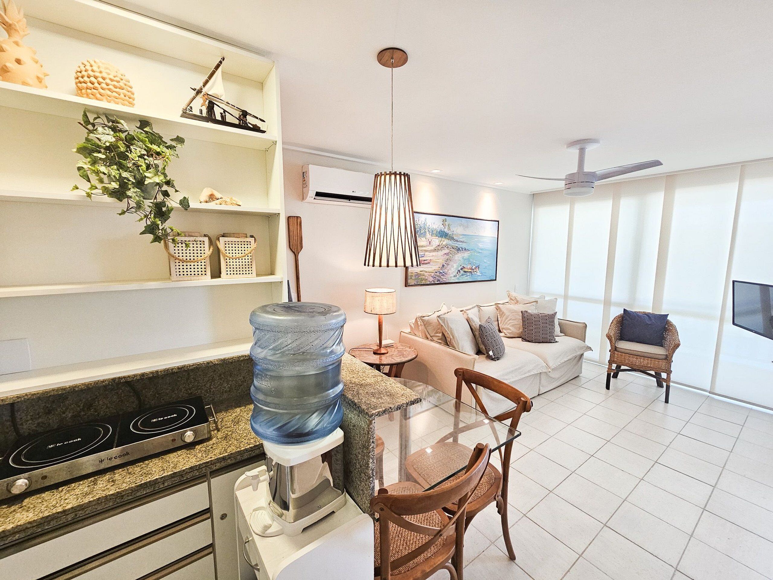 Comfort Apartment | Living area | LED TV