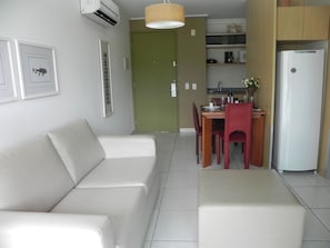 Living area - Flats no Beach Class de Muro Alto (Ipojuca)
