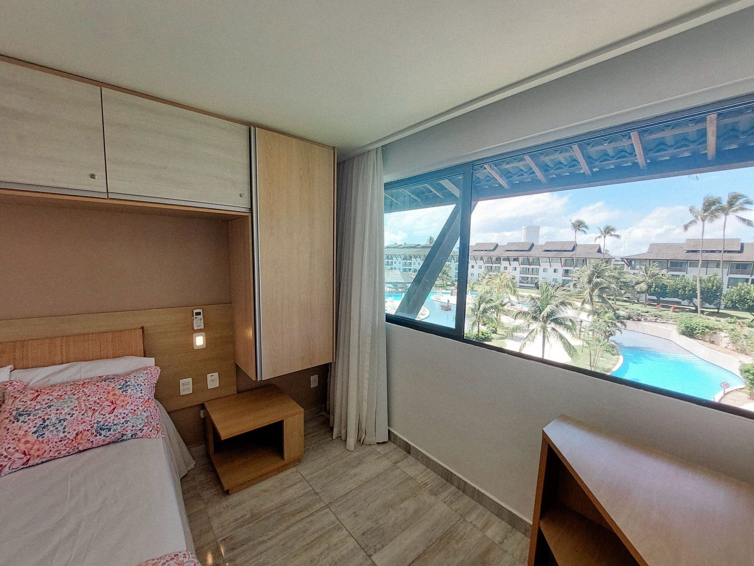 Apartemen Keluarga, pemandangan kolam renang | Didekorasi berbeda-beda dan dilengkapi dengan perabotan berbeda-beda