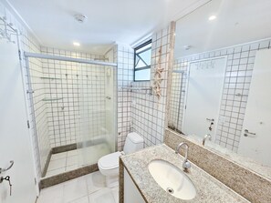 Comfort Apartment | Bathroom - Flats no Beach Class de Muro Alto (Ipojuca)