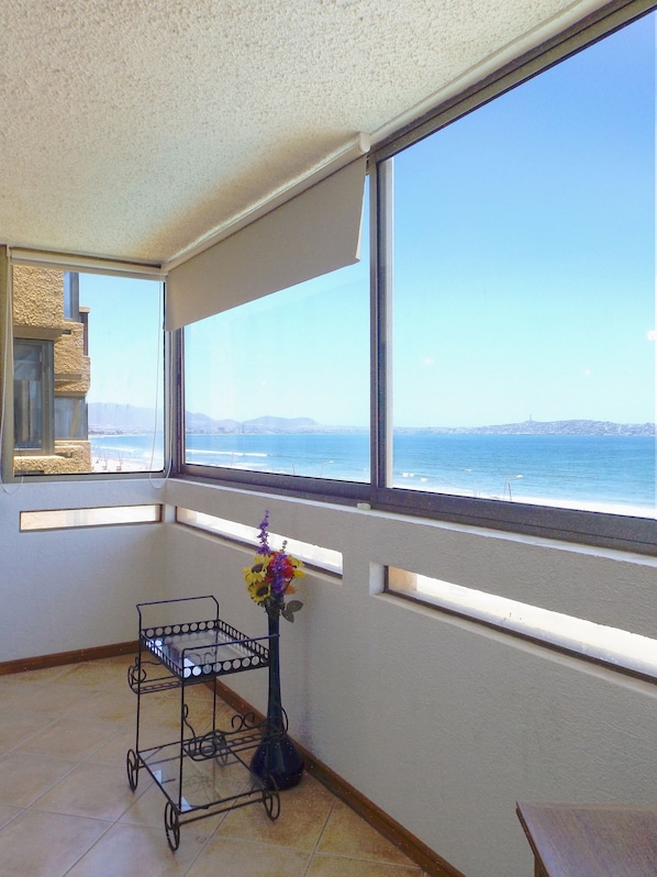 Family Apartment, 2 Bedrooms, Smoking, Sea View | Beach/ocean view - Piedra Roja Vista al Mar (La Serena)
