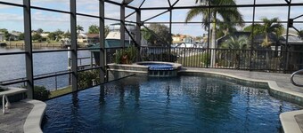 Fun House 6 bedroom waterfront home - pool & dock