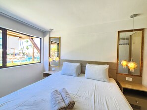 Deluxe Apartment | 2 bedrooms, individually decorated, individually furnished, free WiFi - Flats no La Fleur Polinésia Residence (Ipojuca)