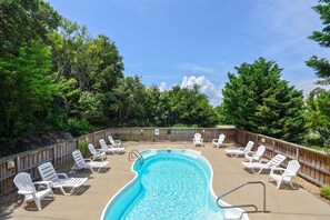 Pool - 1537 - Carolina Sunset, Amazing Sunsets. Sound Views. Private Pool. (Corolla)