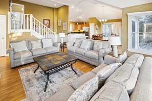 TV, DVD player, foosball, table tennis - 1537 - Carolina Sunset, Amazing Sunsets. Sound Views. Private Pool. (Corolla)