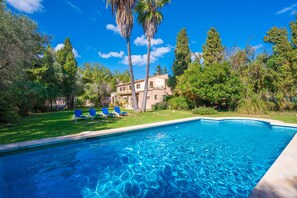 Pool - CAN FERRER - Villa with private pool in POLLENÇA. Free WiFi (Pollença)
