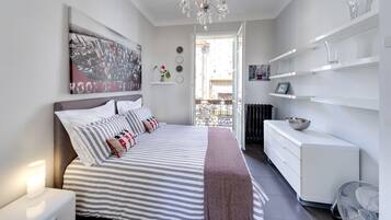 2 Schlafzimmer, Schreibtisch, Bügeleisen/Bügelbrett, kostenloses WLAN