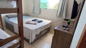 2 habitaciones, insonorización, wifi y ropa de cama