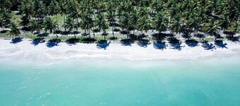 Wonderful apartment in Maragogi, with air conditioning and sea views in both bedrooms.