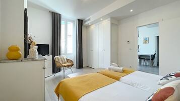 2 camere, insonorizzazione, accesso a Internet, lenzuola