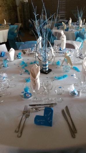 Indoor wedding