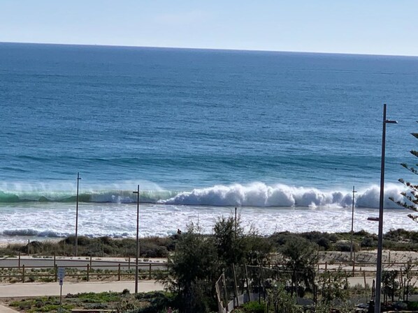 Blick von der Unterkunft