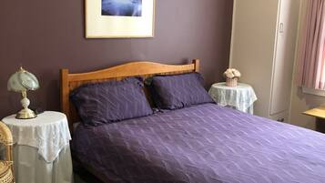 Blackout curtains, bed sheets