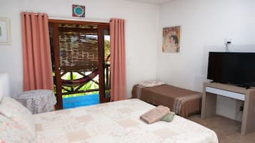 1 habitación, wifi gratis y ropa de cama