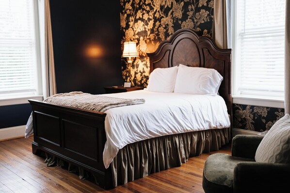 Premium Double Room, 1 Bedroom, Non Smoking (The Georgia Room) | Egyptian cotton sheets, premium bedding, down comforters