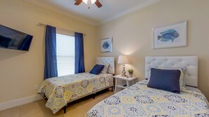 Luxury House, 4 Bedrooms, Private Pool (3 Bathrooms - Beachy Keen) | 4 bedrooms, iron/ironing board