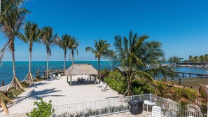Vue sur la plage/l’océan