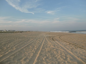 On the beach