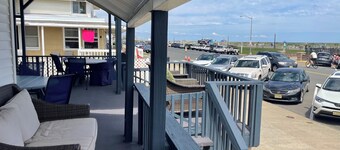 Ocean front! Fun for the whole family in this Lower Level 5 bedroom beach house