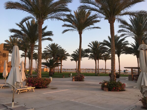 Enceinte de l’hébergement