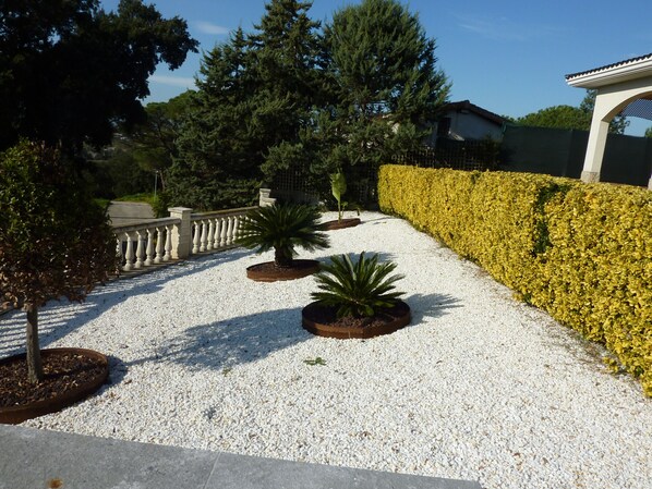 Overnatningsstedets område