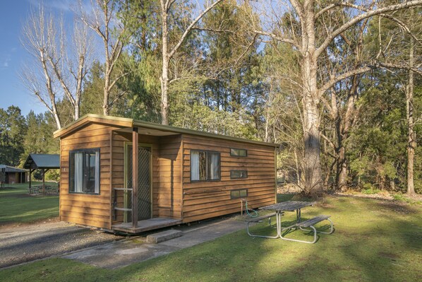 Standard-Ferienhütte, 1 Schlafzimmer, Parkblick | Blick auf den Park