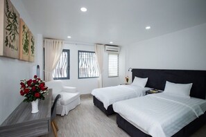 Standard Twin Room | Desk, free WiFi, bed sheets, wheelchair access - Smart Home Group (Ho Chi Minh City)